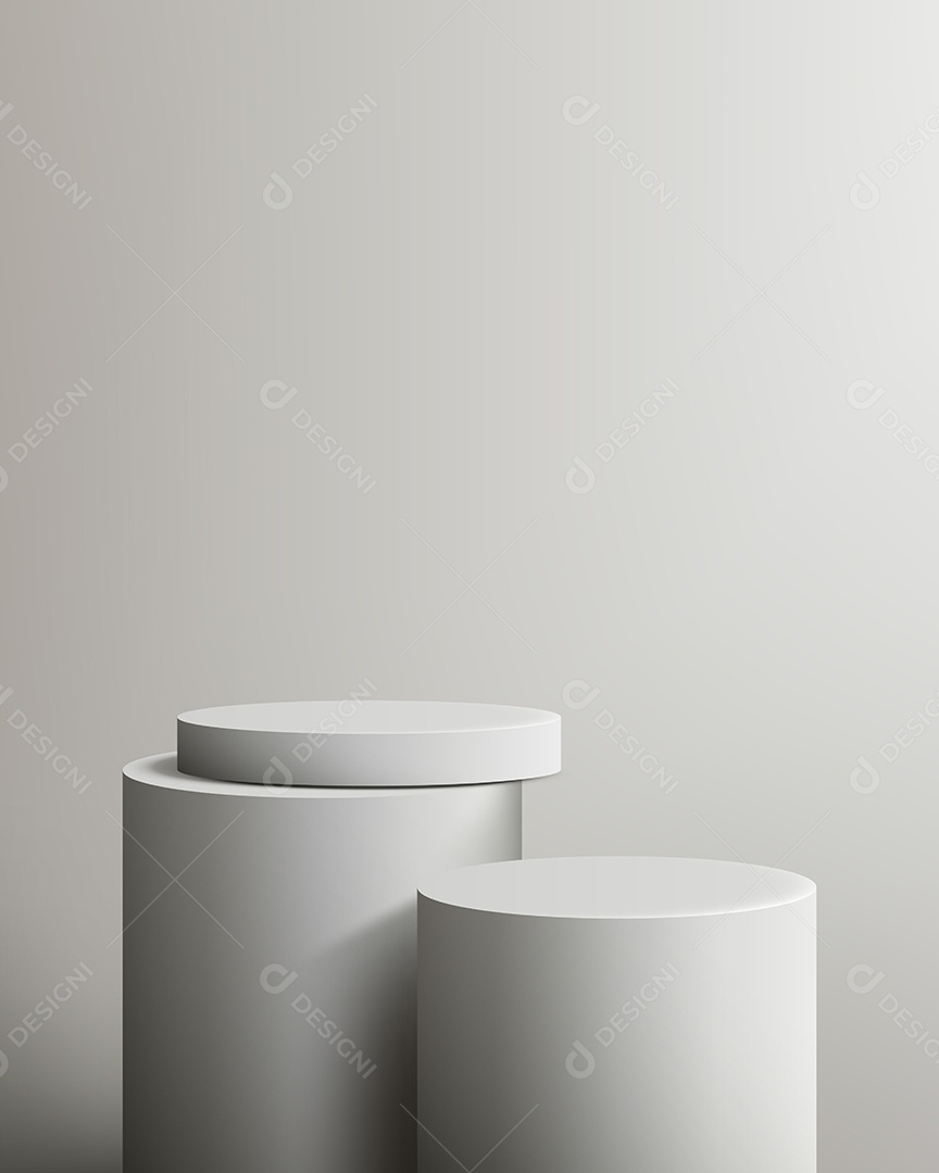 Modelo de Pódio Ilustração Vetor EPS Editável