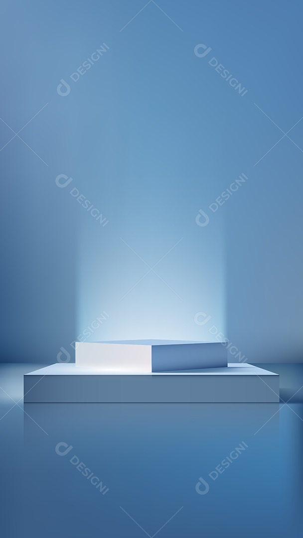 Modelo de Pódio Vetor Ilustração EPS Editável