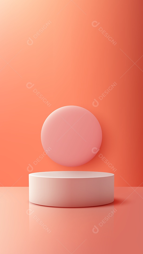 Modelo de Pódio Vetor Ilustração EPS Editável