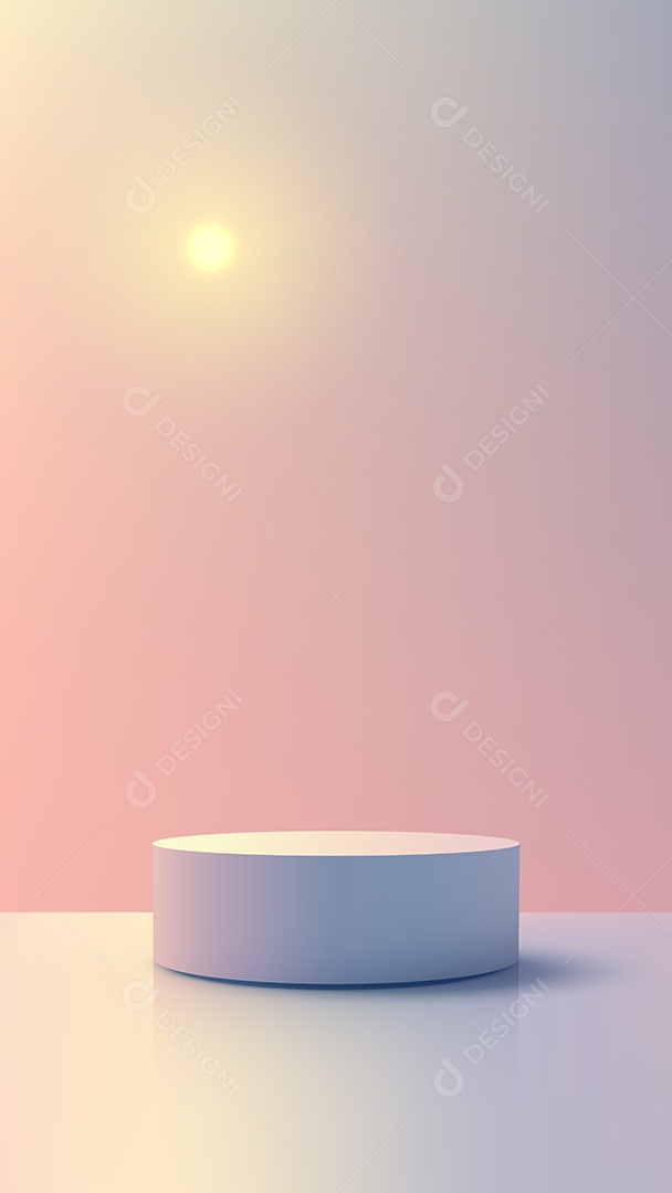 Modelo de Pódio Vetor Ilustração EPS Editável