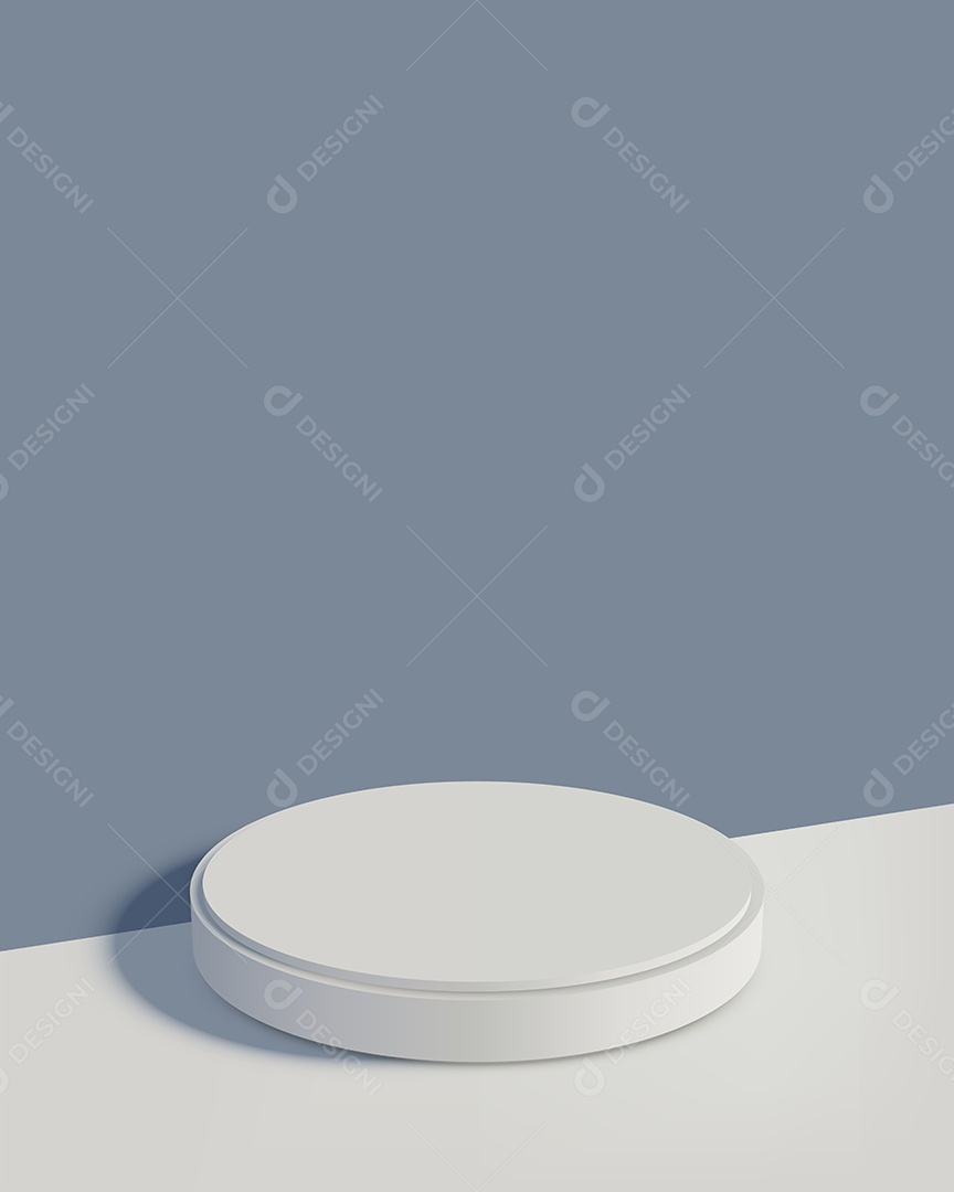 Modelo de Pódio Vetor Ilustração EPS Editável