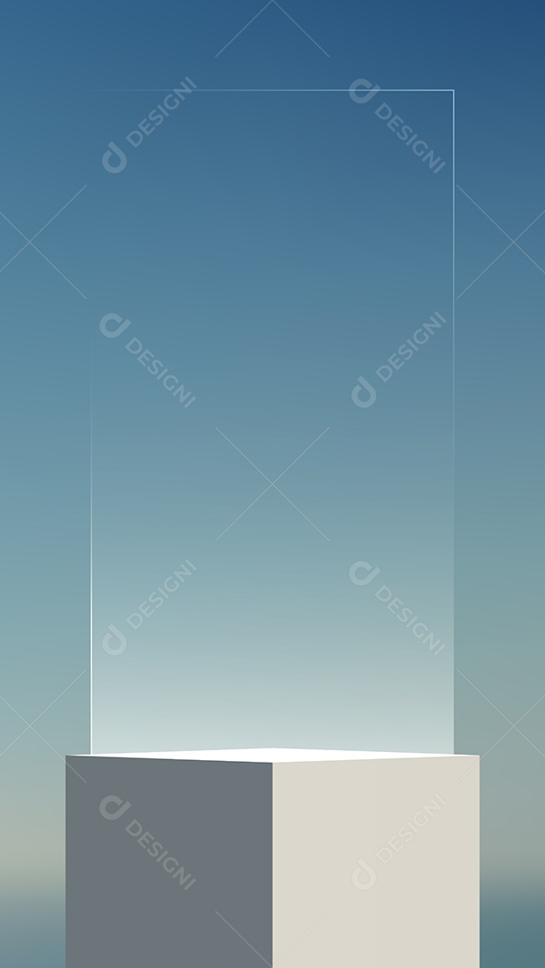 Modelo de Pódio Vetor Ilustração EPS Editável