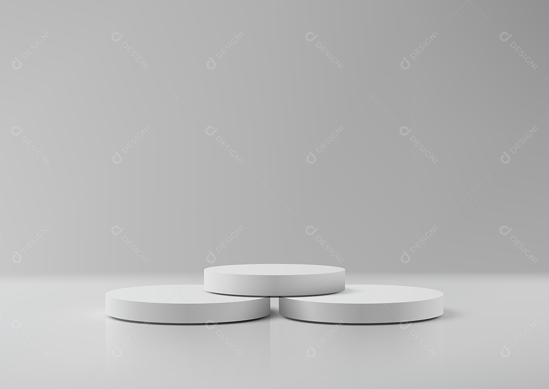 Modelo de Cenário de Pódio Vetor EPS Editável