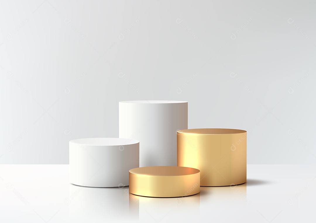 Modelo de Cenário de Pódio Vetor EPS Editável