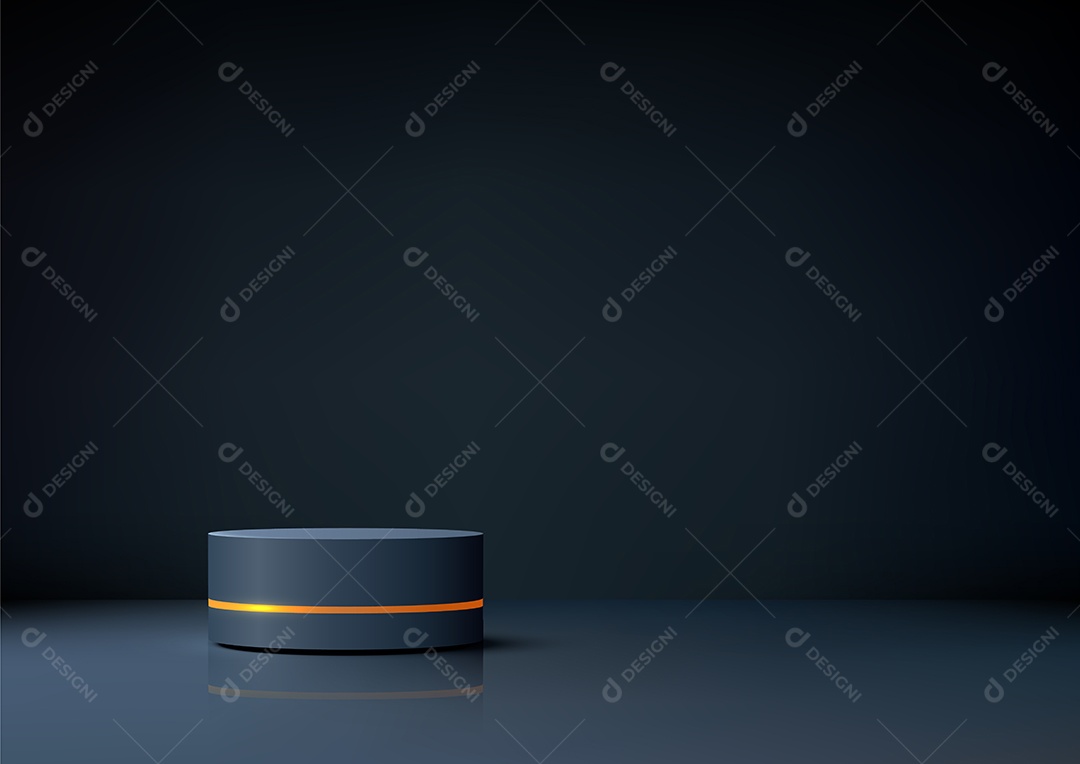 Modelo de Cenário de Pódio Vetor EPS Editável