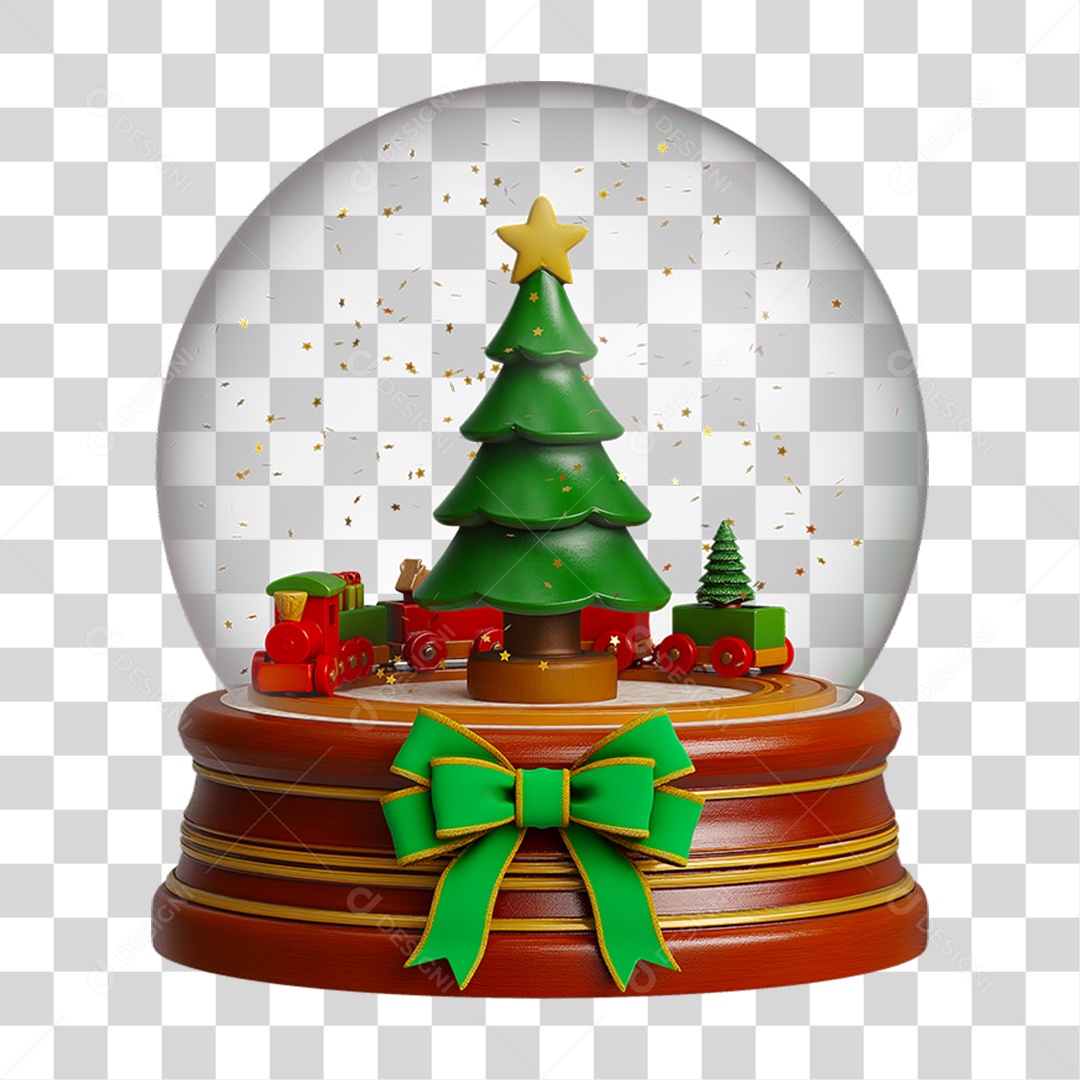 Globo de Natal PNG Transparente