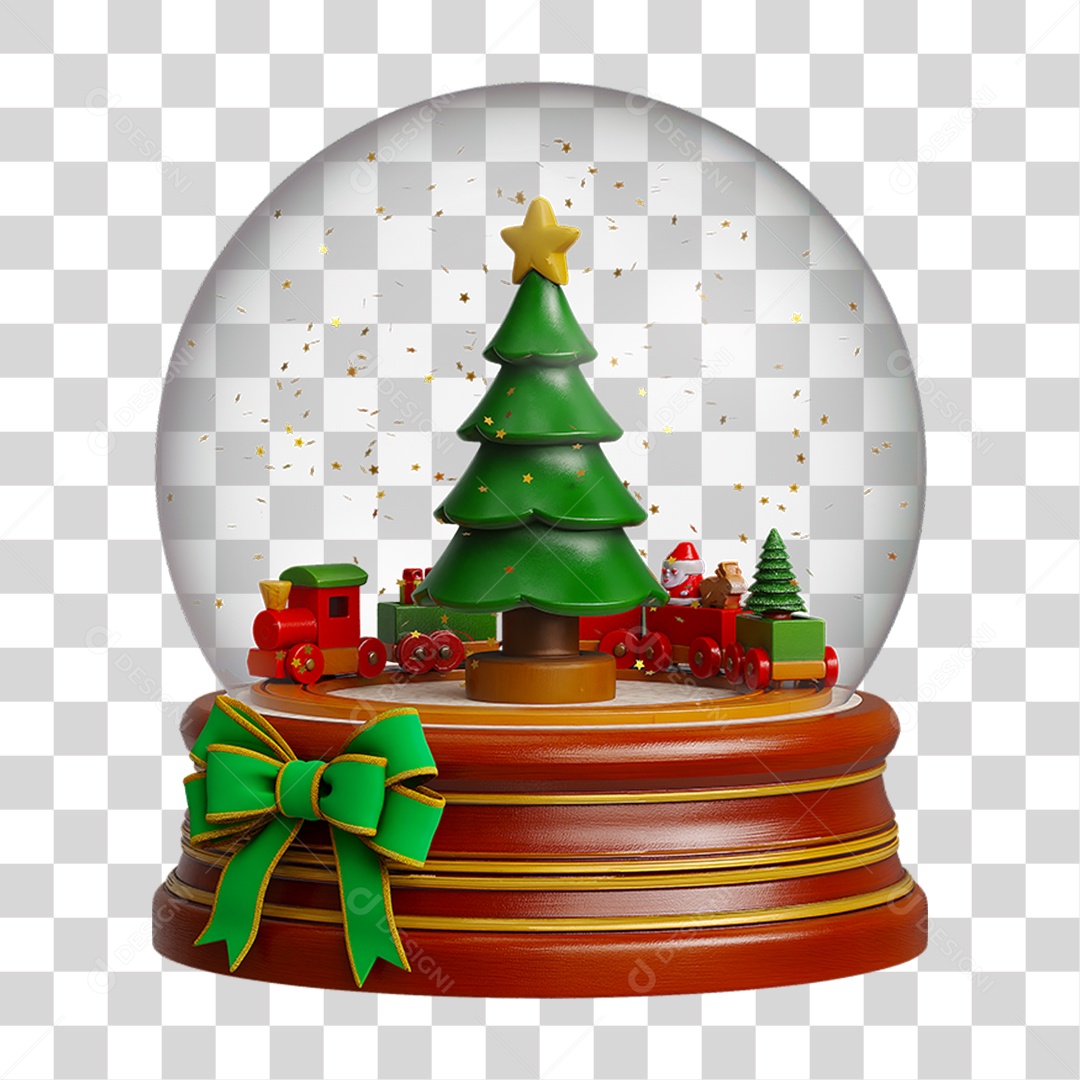 Globo de Natal PNG Transparente