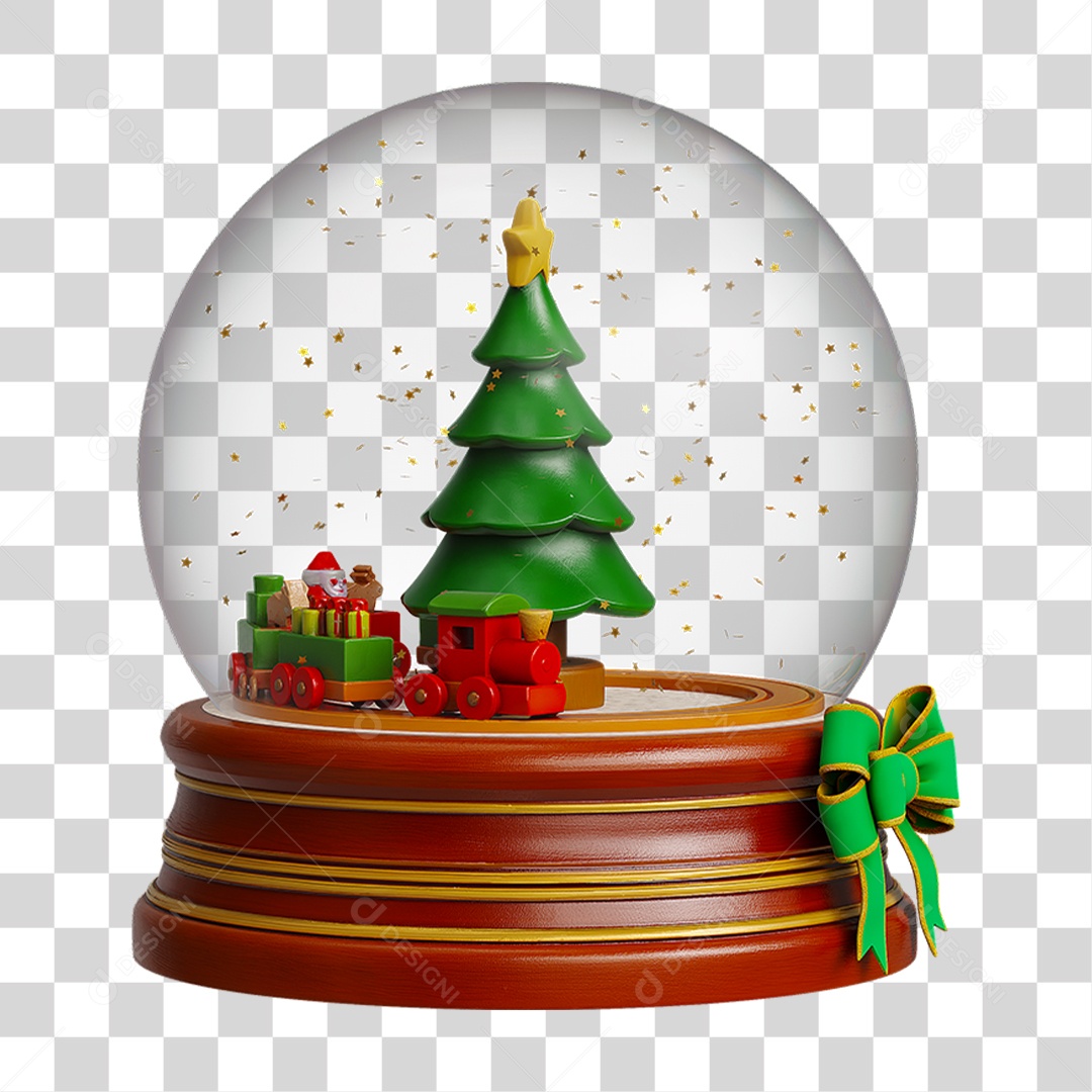 Globo de Natal PNG Transparente