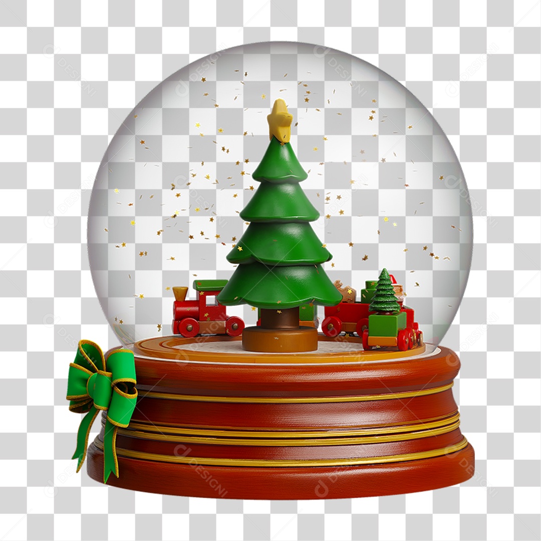 Globo de Natal PNG Transparente