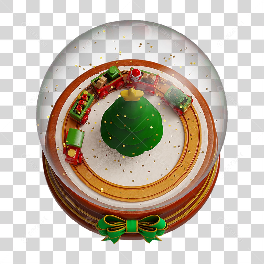 Globo de Natal PNG Transparente