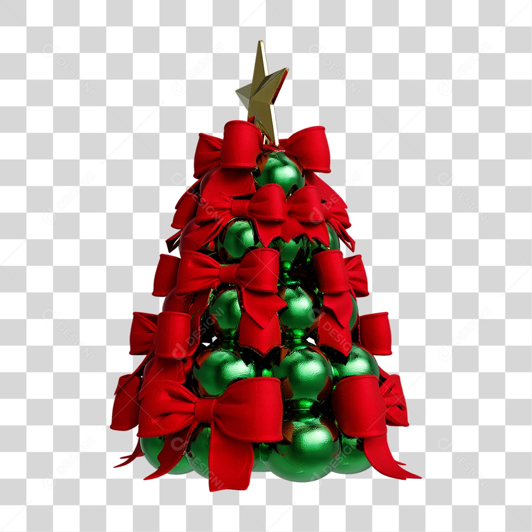 Árvore de Natal PNG Transparente