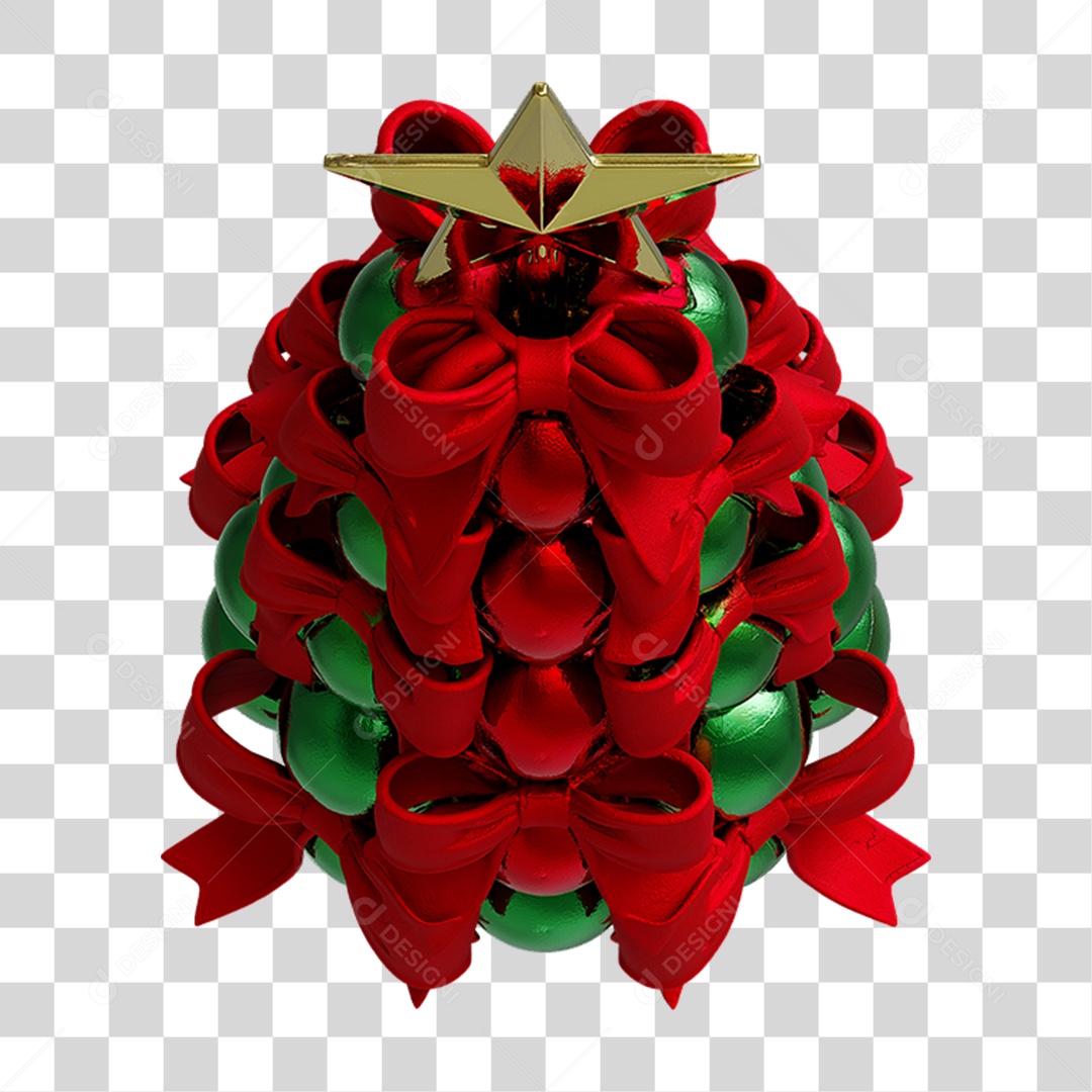 Árvore de Natal PNG Transparente