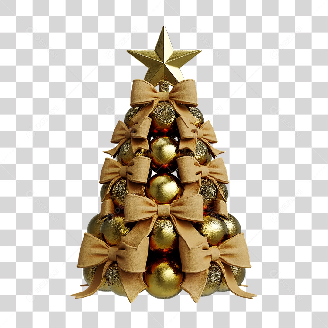 Árvore de Natal PNG Transparente