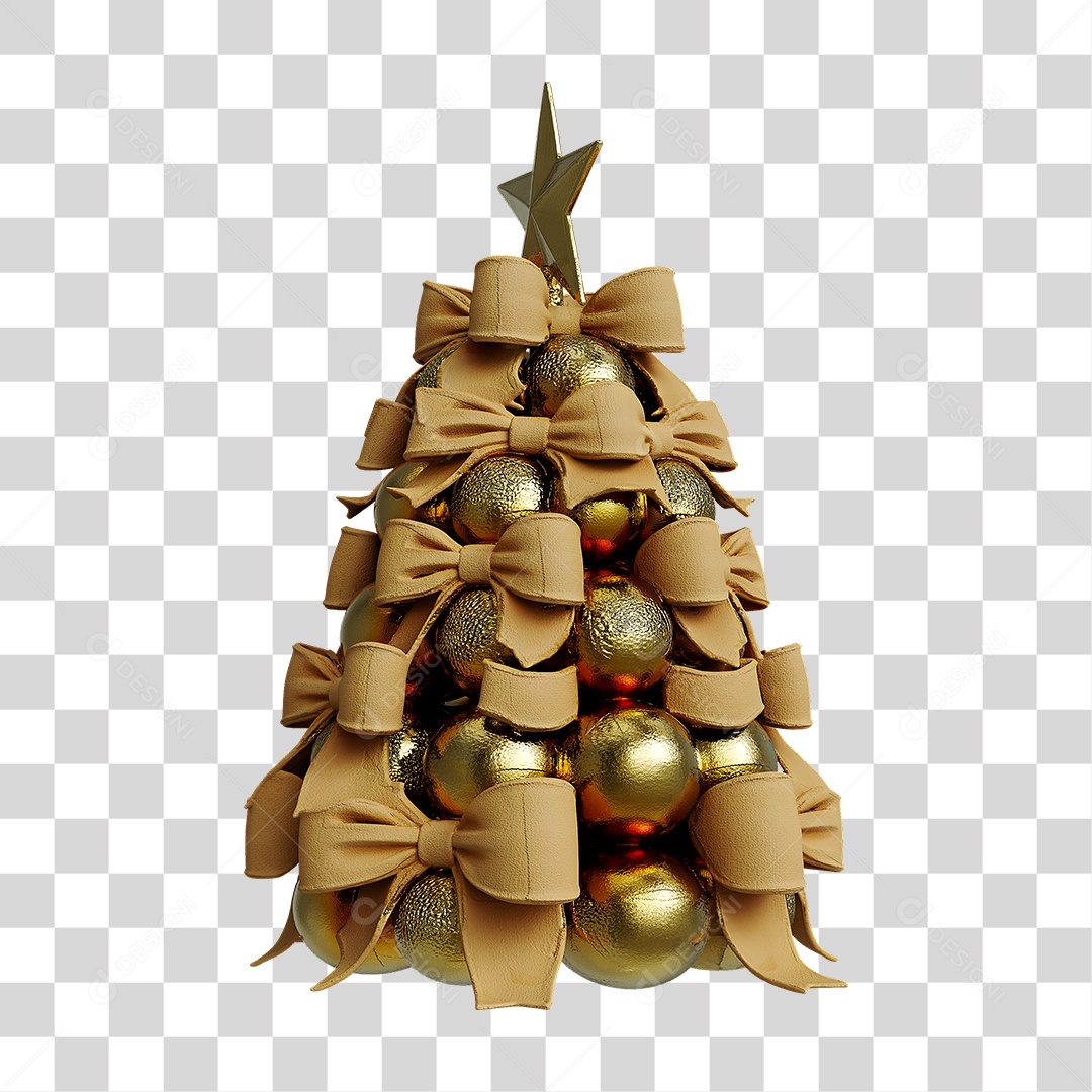 Árvore de Natal PNG Transparente