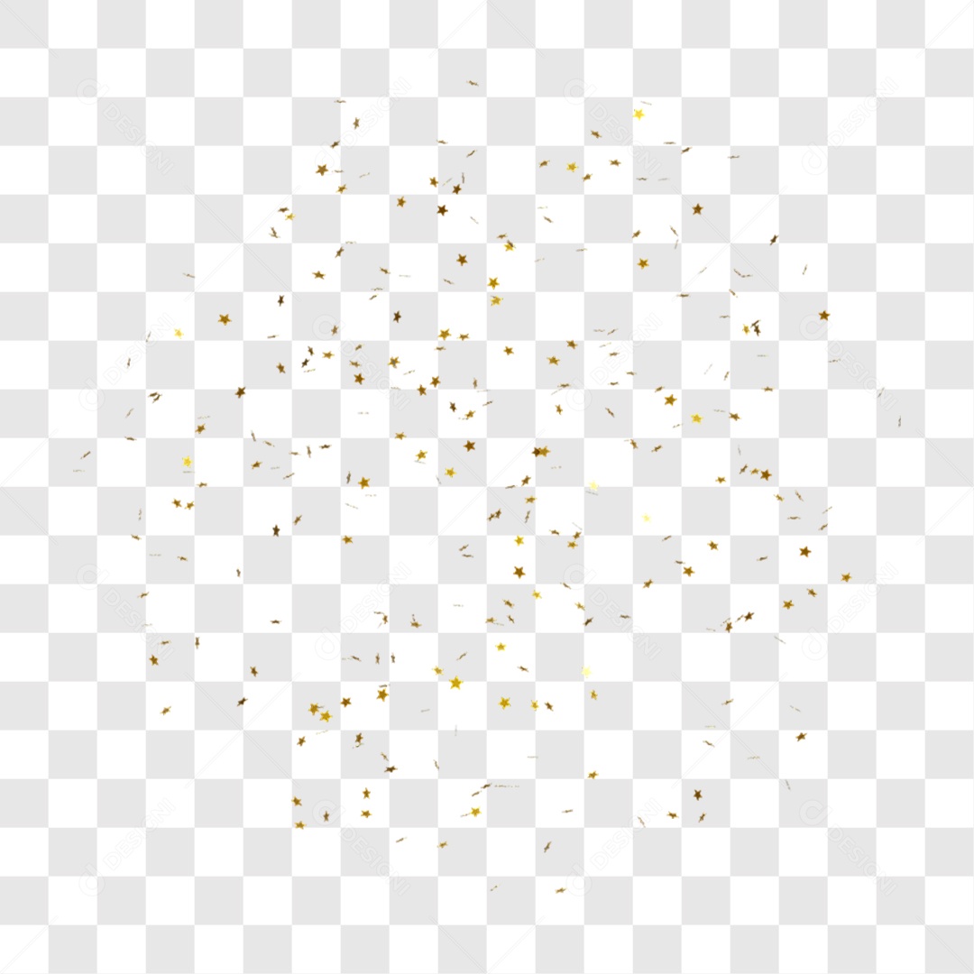 Confetes Cores de Natal PNG Transparente