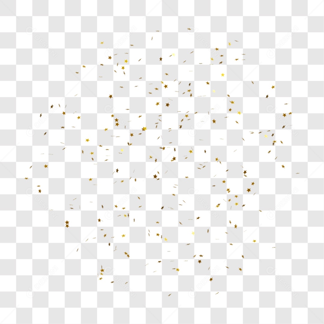 Confetes Cores de Natal PNG Transparente