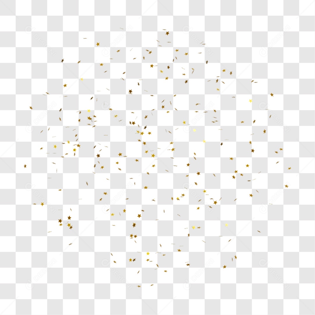 Confetes Cores de Natal PNG Transparente