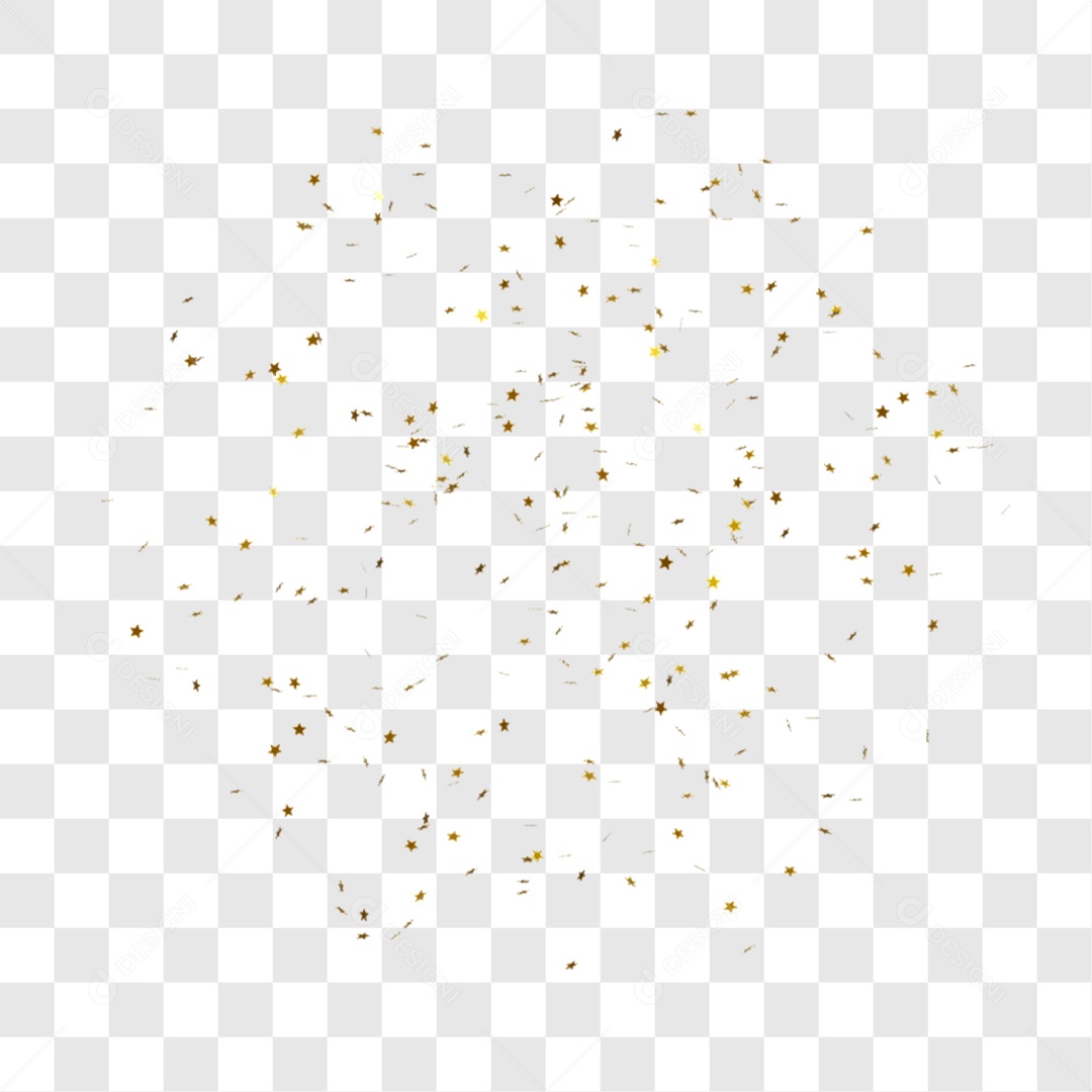 Confetes Cores de Natal PNG Transparente