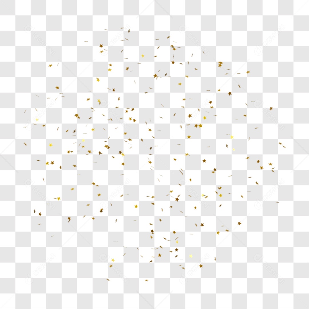 Confetes Cores de Natal PNG Transparente