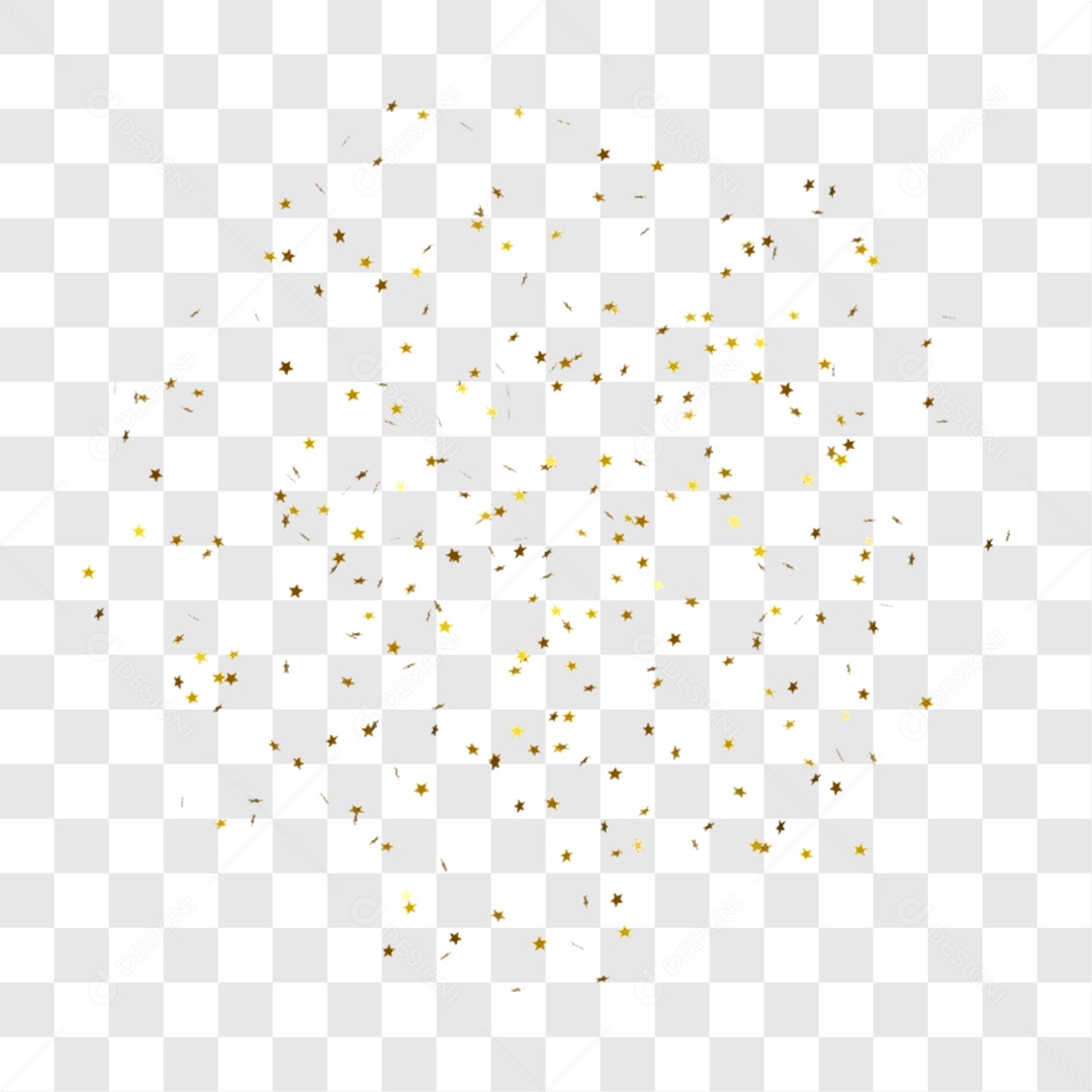 Confetes Cores de Natal PNG Transparente