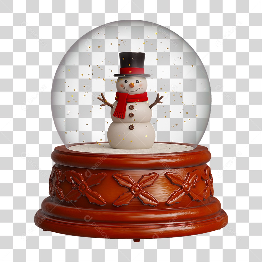 Globo de Natal PNG Transparente