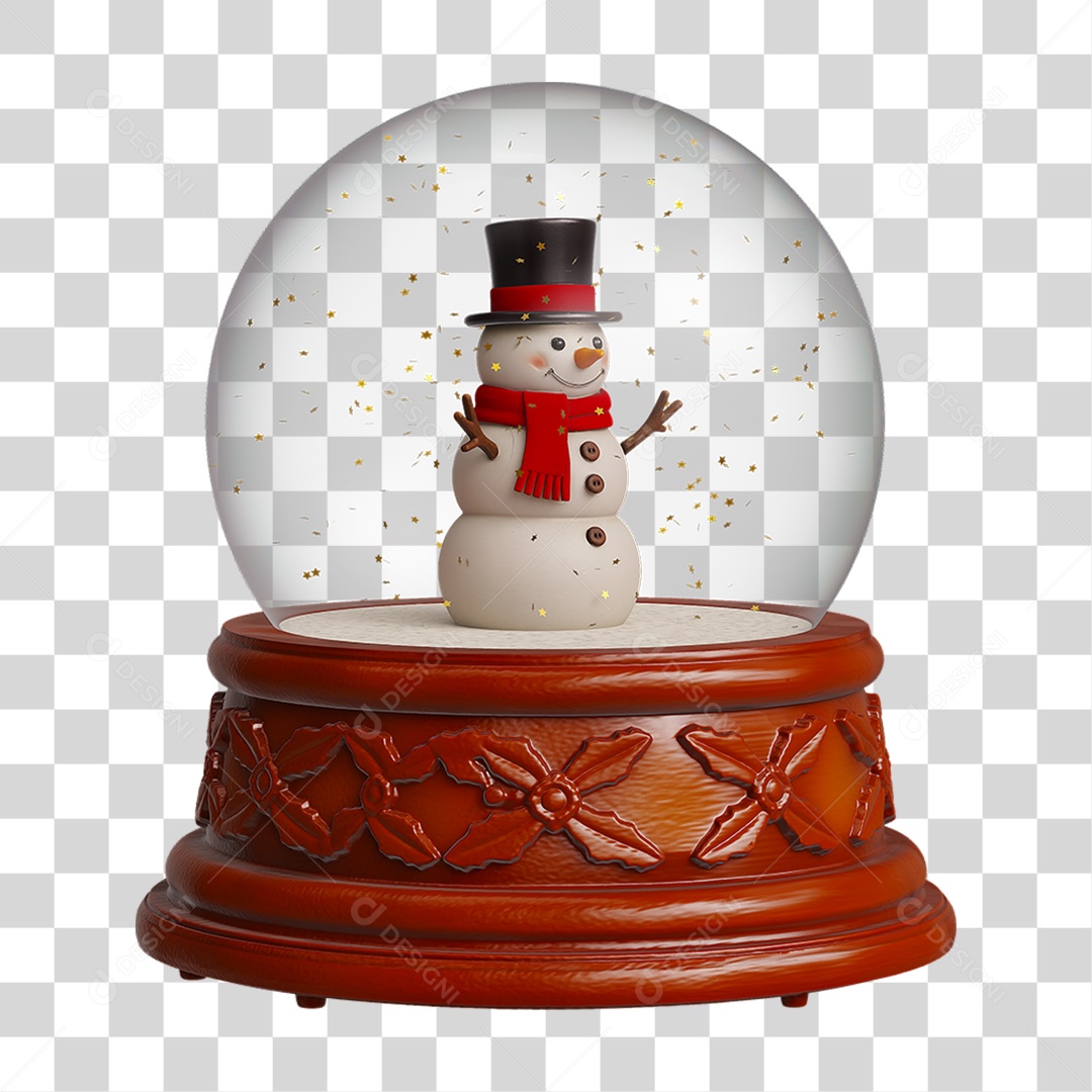 Globo de Natal PNG Transparente