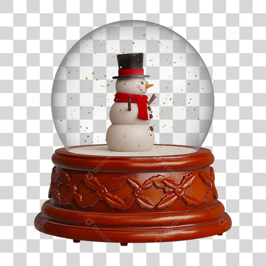 Globo de Natal PNG Transparente