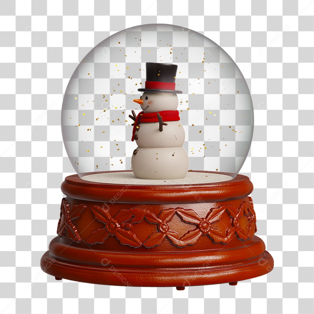 Globo de Natal PNG Transparente