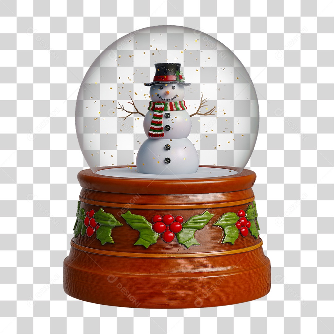 Globo de Natal PNG Transparente