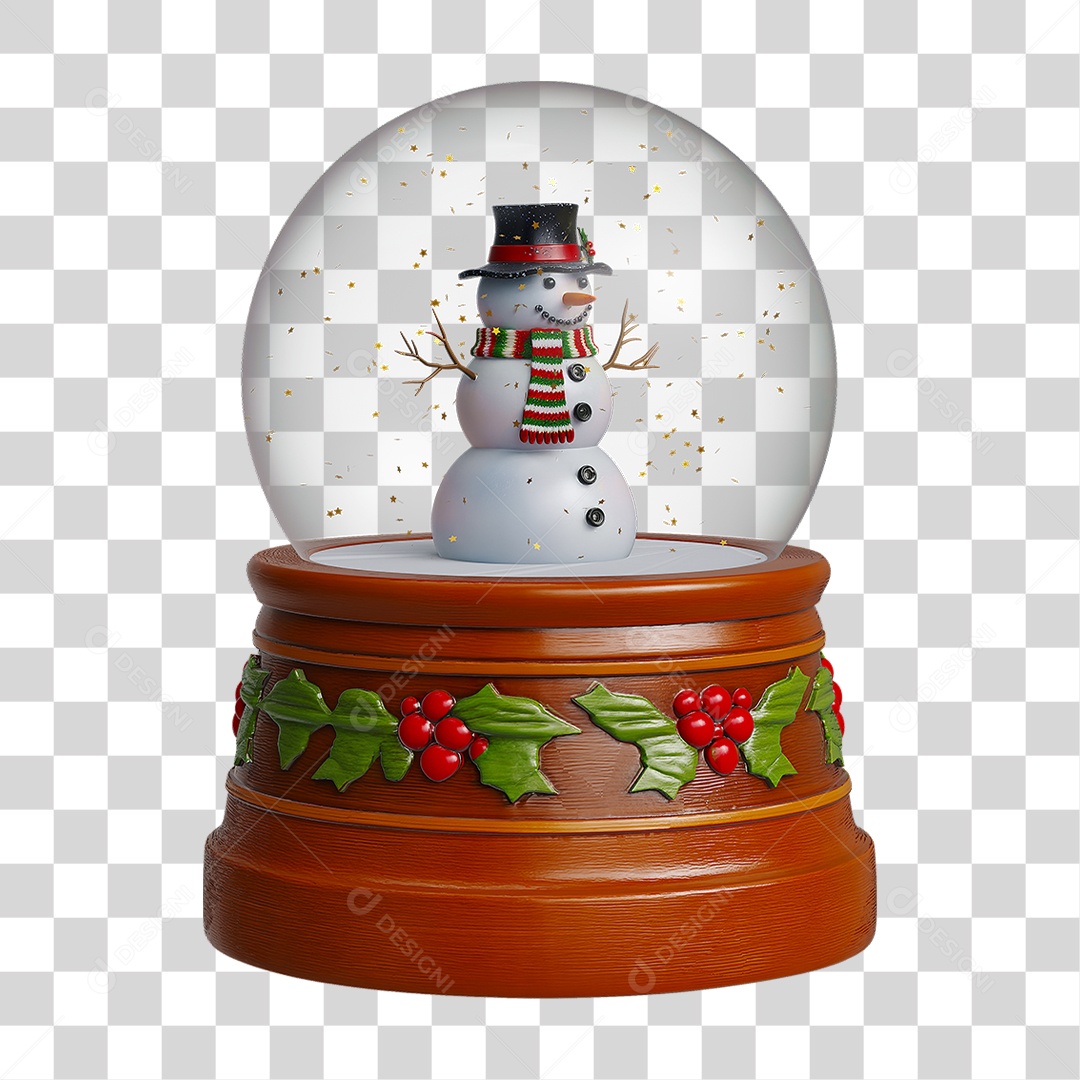 Globo de Natal PNG Transparente