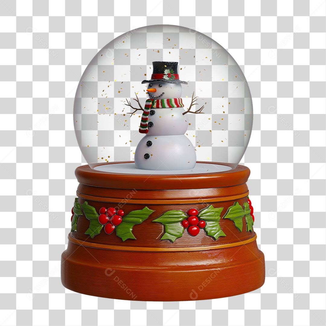 Globo de Natal PNG Transparente