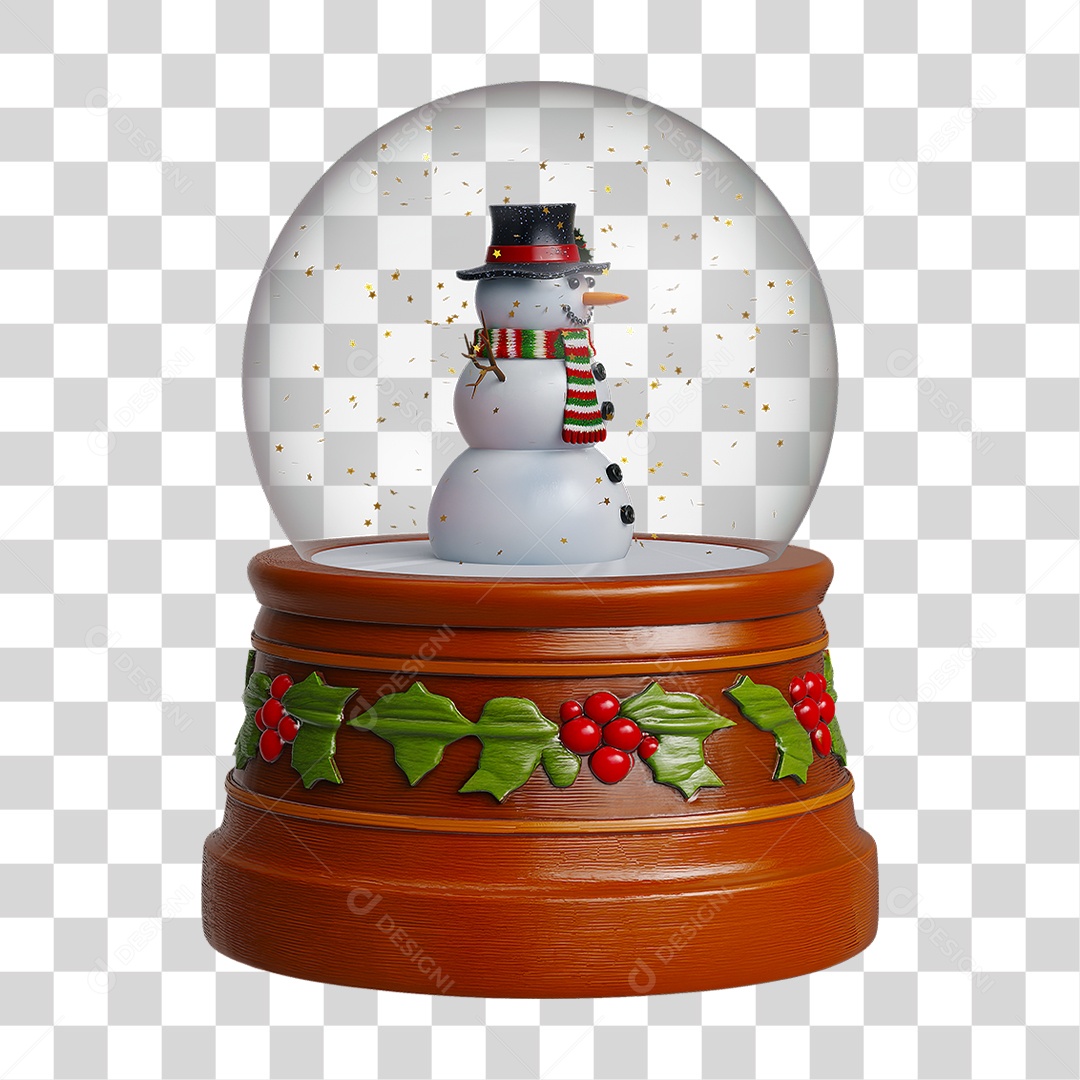 Globo de Natal PNG Transparente