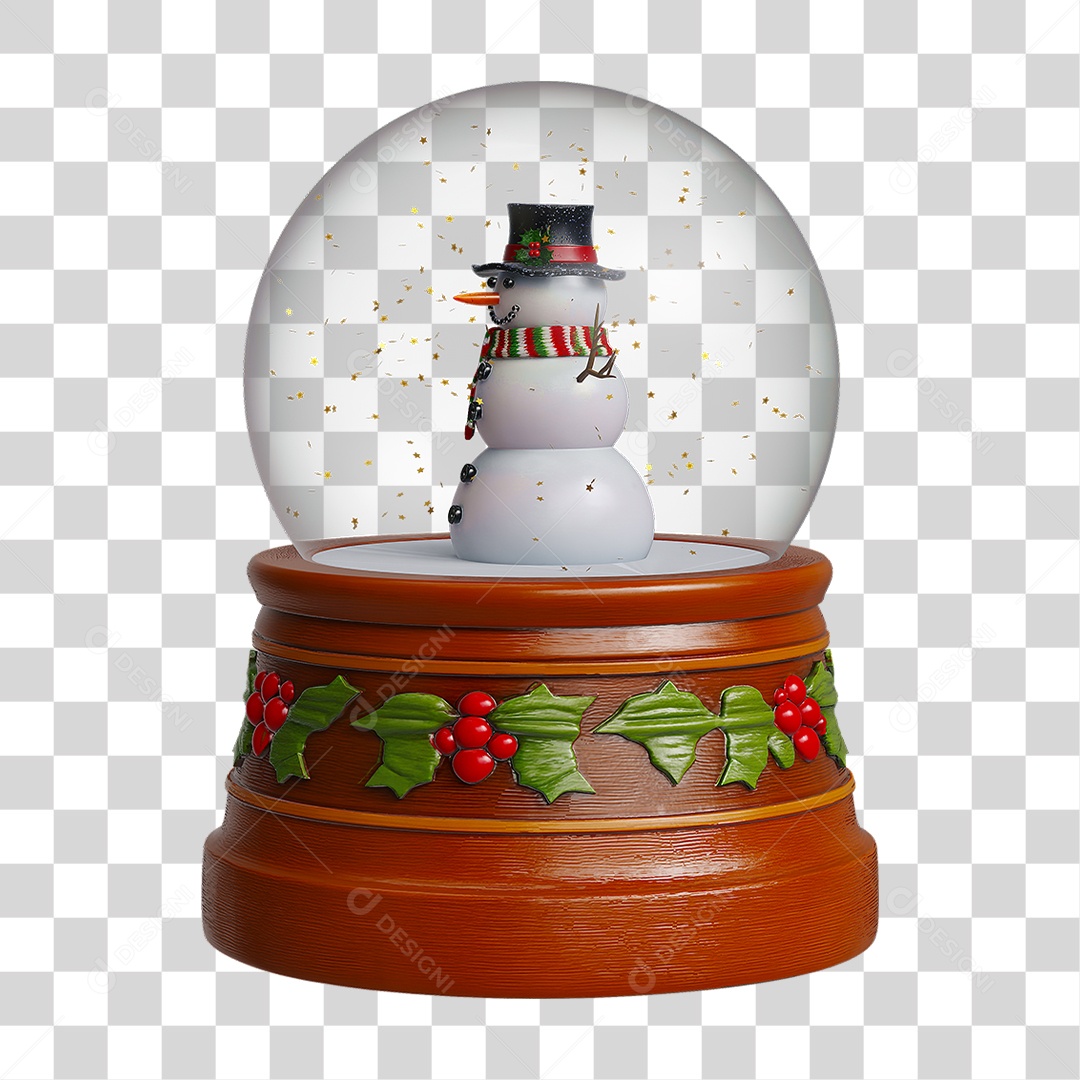 Globo de Natal PNG Transparente