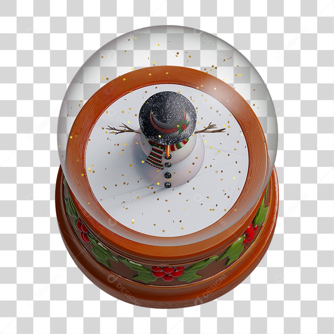 Globo de Natal PNG Transparente