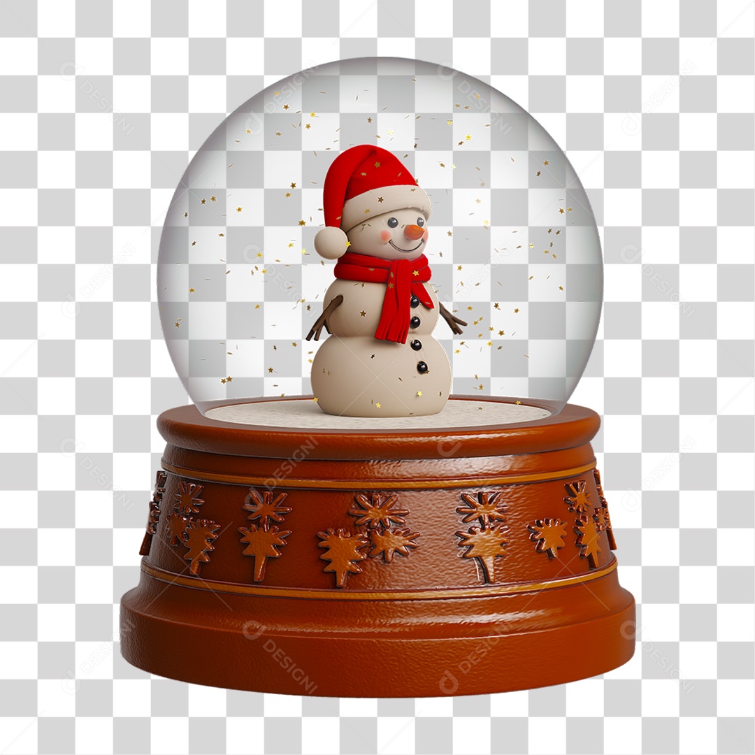 Globo de Natal PNG Transparente