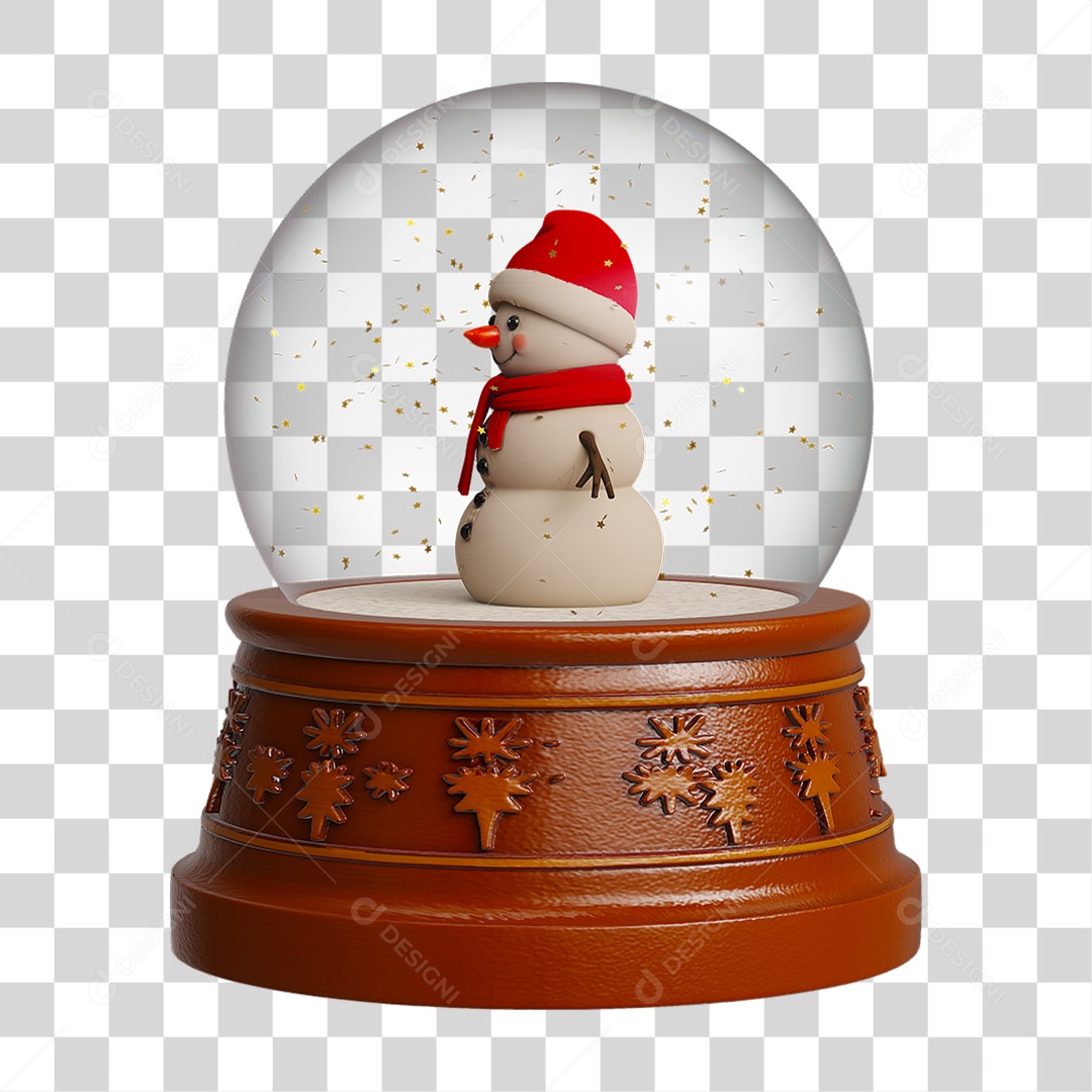 Globo de Natal PNG Transparente