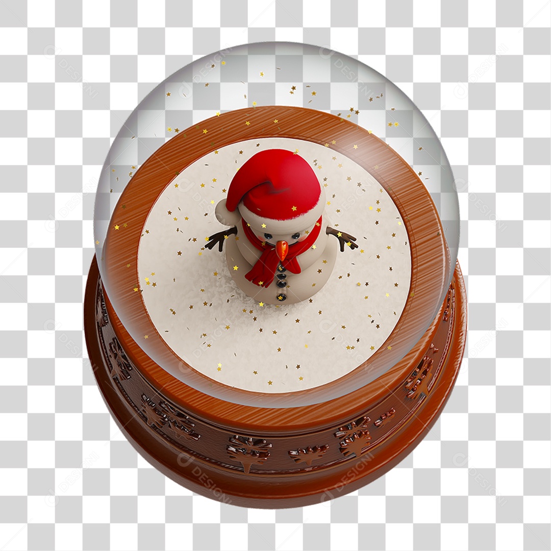 Globo de Natal PNG Transparente