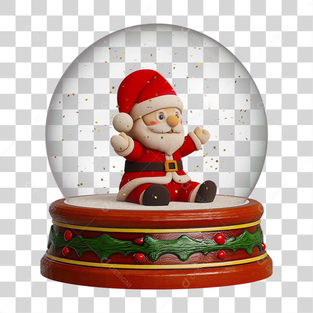 Globo de Natal PNG Transparente