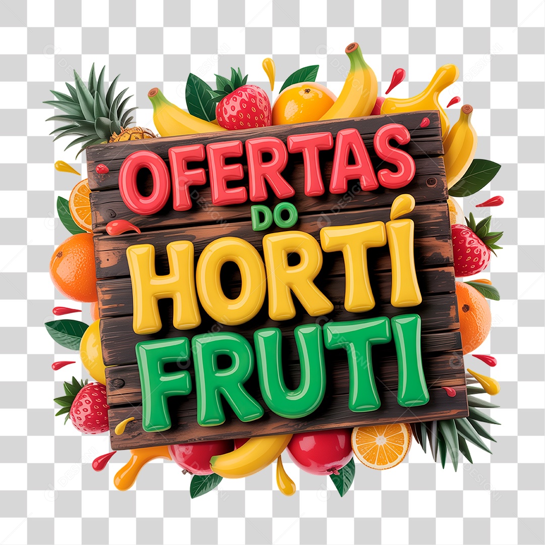 Ofertas do Hortifrúti PNG Transparente