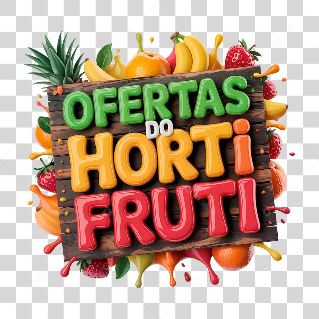Ofertas do Hortifrúti PNG Transparente