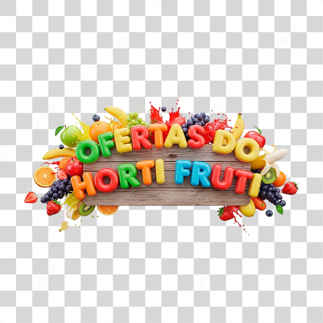 Ofertas do Hortifrúti PNG Transparente