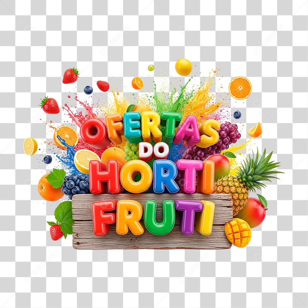 Ofertas do Hortifrúti PNG Transparente