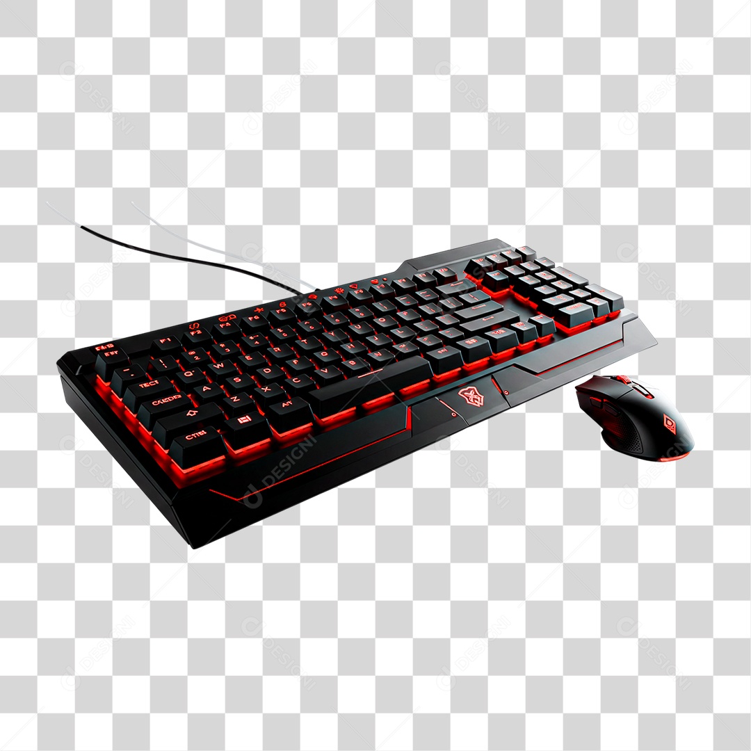 Teclado Sem Fio PNG Transparente