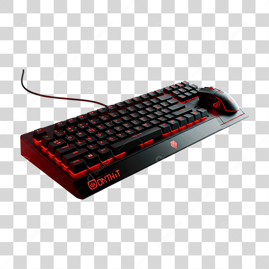 Teclado Sem Fio PNG Transparente