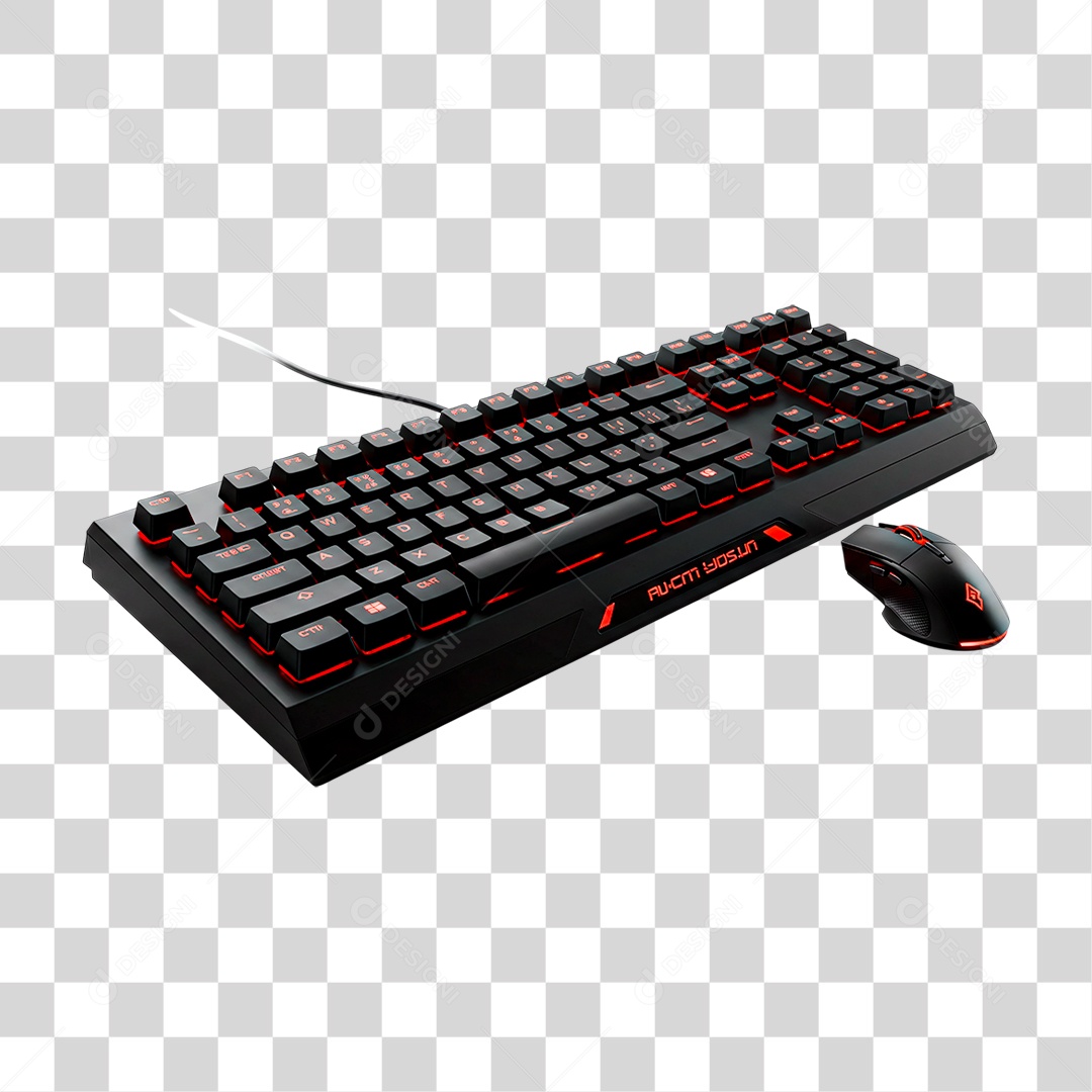 Teclado Sem Fio PNG Transparente