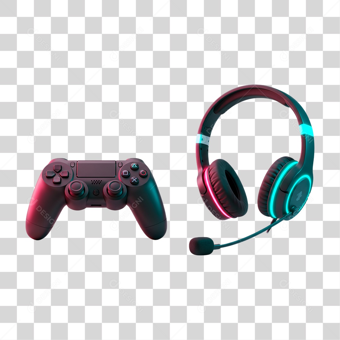 Controle Game PNG Transparente