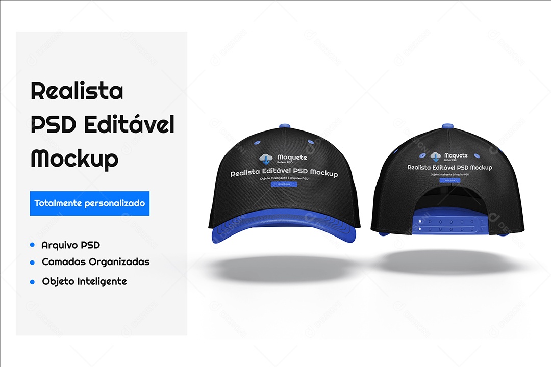 Mockup De Bonè PSD Editável