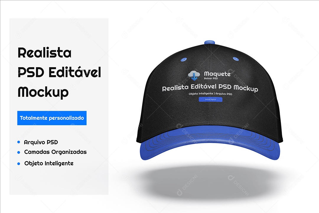 Mockup De Bonè PSD Editável