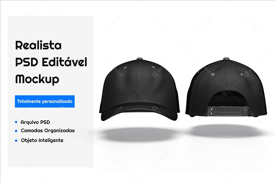 Mockup De Bonè PSD Editável