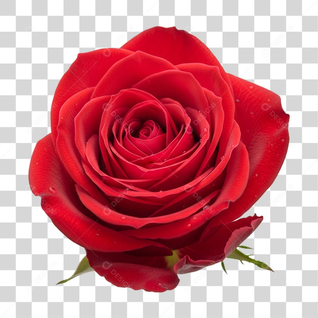 Flor Rosa Dia da Mulher PNG Transparente